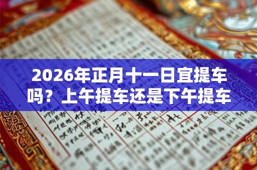 2026年正月十一日宜提车吗?上午提车还是下午提车 2026年正月十一日宜提车吗?上午提车还是下午提车