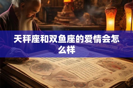 天秤座和双鱼座的爱情会怎么样