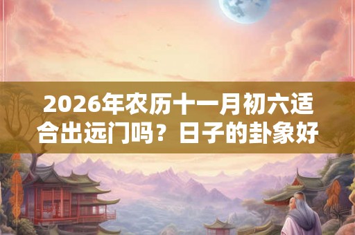 2026年农历十一月初六适合出远门吗?日子的卦象好不好? 2026年农历十一月初六适合出远门吗?日子的卦象好不好?