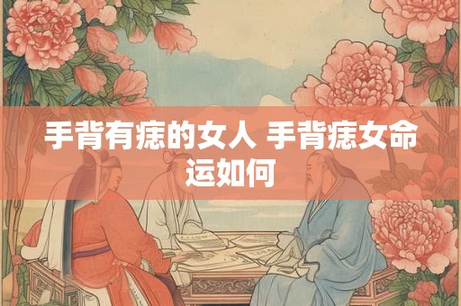手背有痣的女人 手背痣女命运如何