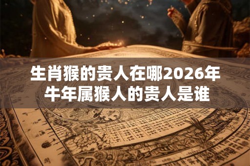 生肖猴的贵人在哪2026年 牛年属猴人的贵人是谁