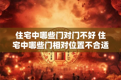 住宅中哪些门对门不好 住宅中哪些门相对位置不合适