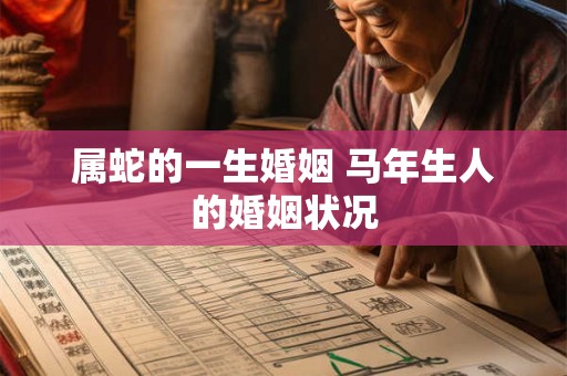 属蛇的一生婚姻 马年生人的婚姻状况 属蛇的一生婚姻 马年生人的婚姻状况