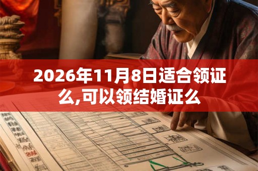 2026年11月8日适合领证么,可以领结婚证么