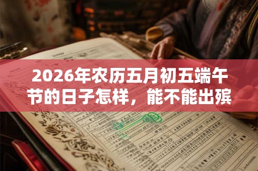 2026年农历五月初五端午节的日子怎样，能不能出殡行丧？