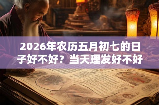 2026年农历五月初七的日子好不好？当天理发好不好？