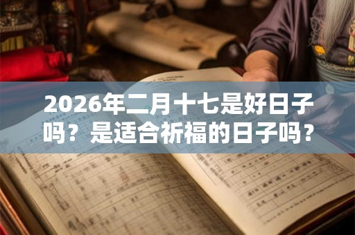 2026年二月十七是好日子吗？是适合祈福的日子吗？