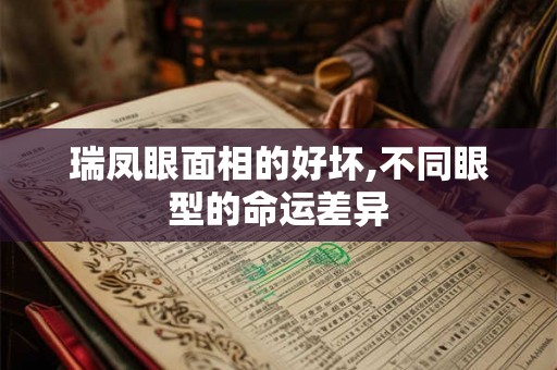 瑞凤眼面相的好坏,不同眼型的命运差异 瑞凤眼面相的好坏,不同眼型的命运差异
