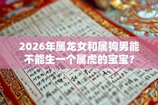 2026年属龙女和属狗男能不能生一个属虎的宝宝? 2026年属龙女和属狗男能不能生一个属虎的宝宝?