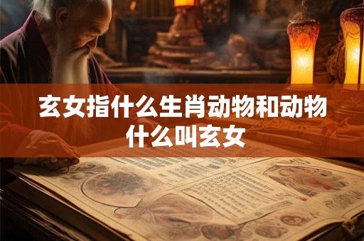 玄女指什么生肖动物和动物 什么叫玄女