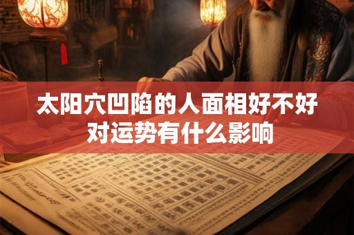 太阳穴凹陷的人面相好不好 对运势有什么影响 太阳穴凹陷的人面相好不好 对运势有什么影响