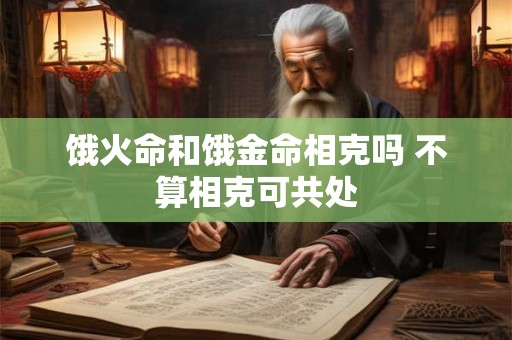 饿火命和饿金命相克吗 不算相克可共处