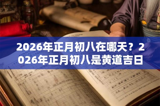 2026年正月初八在哪天？2026年正月初八是黄道吉日吗？