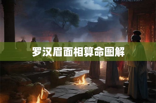 罗汉眉面相算命图解