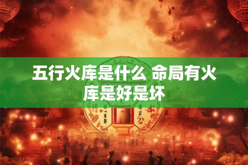 五行火库是什么 命局有火库是好是坏