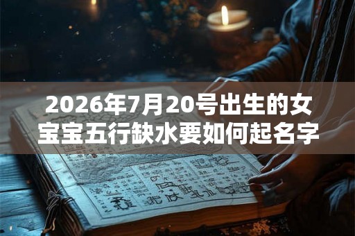 2026年7月20号出生的女宝宝五行缺水要如何起名字