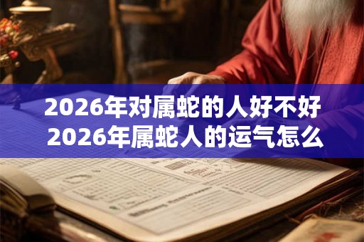 2026年对属蛇的人好不好 2026年属蛇人的运气怎么样 2026年对属蛇的人好不好 2026年属蛇人的运气怎么样