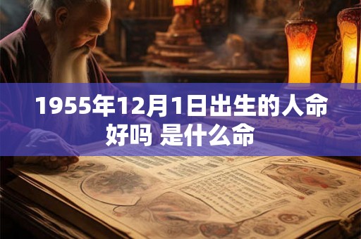 1955年12月1日出生的人命好吗 是什么命 1955年12月1日出生的人命好吗 是什么命