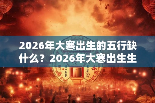 2026年大寒出生的五行缺什么?2026年大寒出生生辰八字 2026年大寒出生的五行缺什么?2026年大寒出生生辰八字