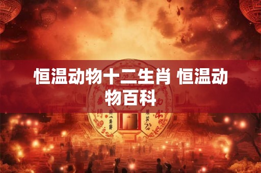 恒温动物十二生肖 恒温动物百科