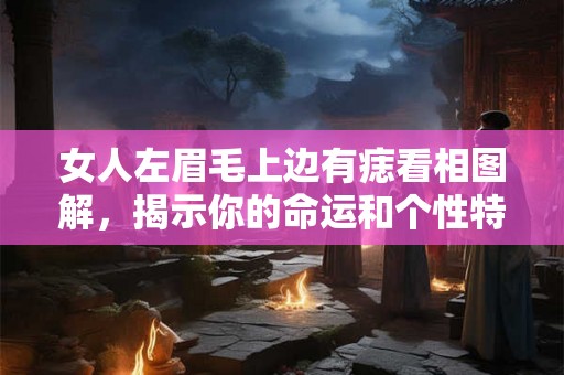 女人左眉毛上边有痣看相图解，揭示你的命运和个性特点