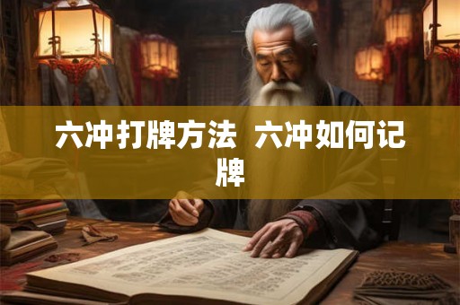 六冲打牌方法 六冲如何记牌 六冲打牌方法 六冲如何记牌