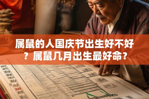 属鼠的人国庆节出生好不好?属鼠几月出生最好命? 属鼠的人国庆节出生好不好?属鼠几月出生最好命?