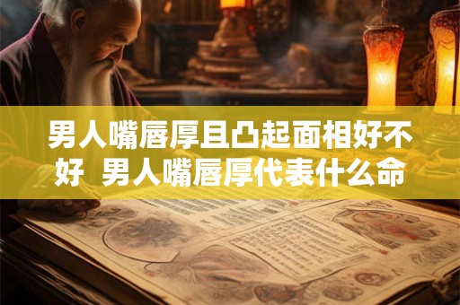 男人嘴唇厚且凸起面相好不好 男人嘴唇厚代表什么命运 男人嘴唇厚且凸起面相好不好 男人嘴唇厚代表什么命运
