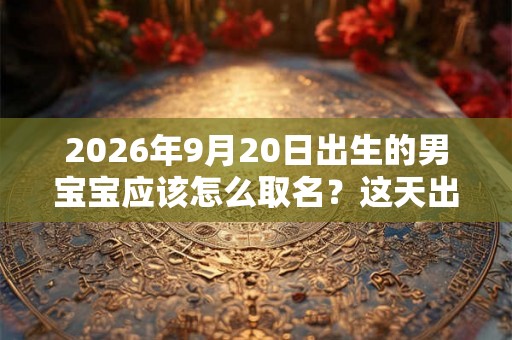 2026年9月20日出生的男宝宝应该怎么取名?这天出生的男孩好吗? 2026年9月20日出生的男宝宝应该怎么取名?这天出生的男孩好吗?