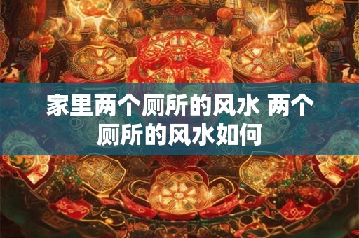 家里两个厕所的风水 两个厕所的风水如何