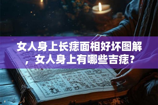 女人身上长痣面相好坏图解，女人身上有哪些吉痣？