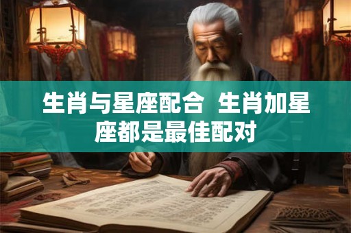 生肖与星座配合 生肖加星座都是最佳配对 生肖与星座配合 生肖加星座都是最佳配对