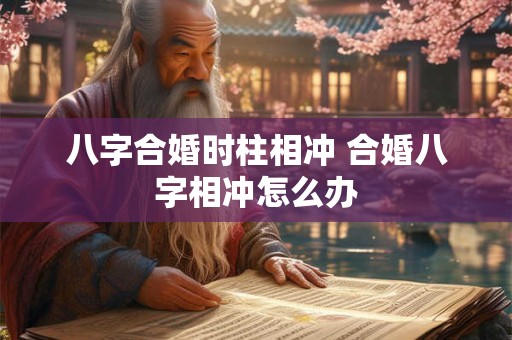 八字合婚时柱相冲 合婚八字相冲怎么办 八字合婚时柱相冲 合婚八字相冲怎么办