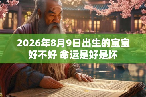 2026年8月9日出生的宝宝好不好 命运是好是坏