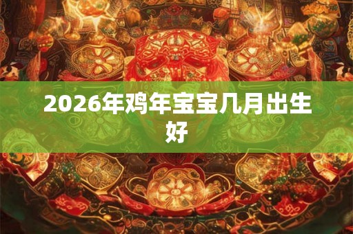 2026年鸡年宝宝几月出生好