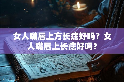 女人嘴唇上方长痣好吗？女人嘴唇上长痣好吗？