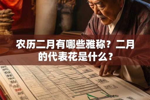 农历二月有哪些雅称？二月的代表花是什么？