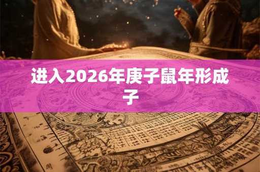 进入2026年庚子鼠年形成子