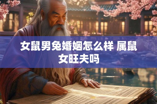 女鼠男兔婚姻怎么样 属鼠女旺夫吗