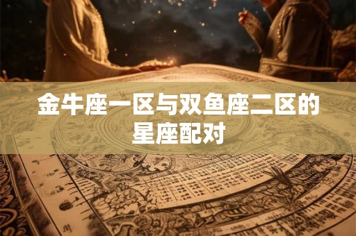 金牛座一区与双鱼座二区的星座配对