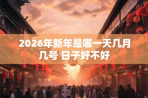 2026年新年是哪一天几月几号 日子好不好