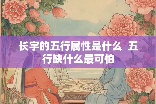 长字的五行属性是什么  五行缺什么最可怕