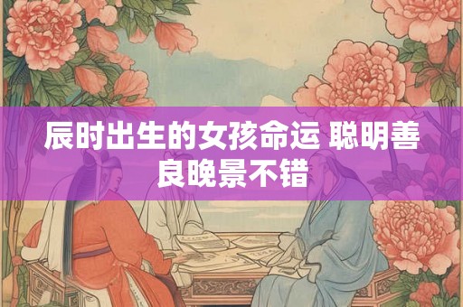 辰时出生的女孩命运 聪明善良晚景不错 辰时出生的女孩命运 聪明善良晚景不错