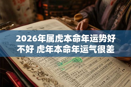 2026年属虎本命年运势好不好 虎年本命年运气很差吗