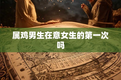 属鸡男生在意女生的第一次吗