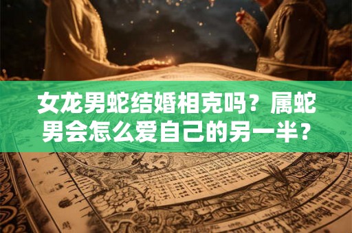 女龙男蛇结婚相克吗？属蛇男会怎么爱自己的另一半？