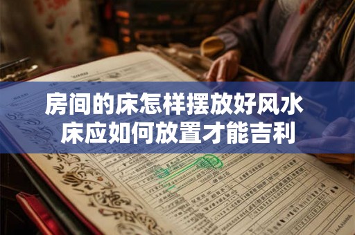 房间的床怎样摆放好风水 床应如何放置才能吉利 房间的床怎样摆放好风水 床应如何放置才能吉利