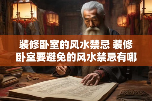 装修卧室的风水禁忌 装修卧室要避免的风水禁忌有哪些 装修卧室的风水禁忌 装修卧室要避免的风水禁忌有哪些