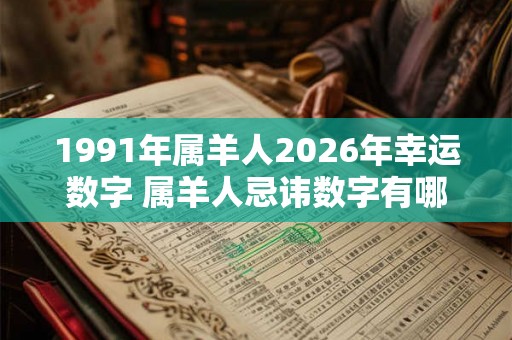 1991年属羊人2026年幸运数字 属羊人忌讳数字有哪些