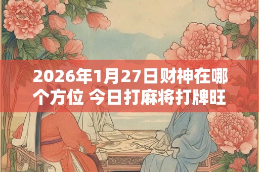 2026年1月27日财神在哪个方位 今日打麻将打牌旺运方位 2026年1月27日财神在哪个方位 今日打麻将打牌旺运方位